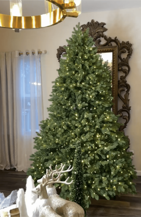King of Christmas Accessories 7.5' Cypress Spruce Artificial Christmas Tree Unlit DBVN6