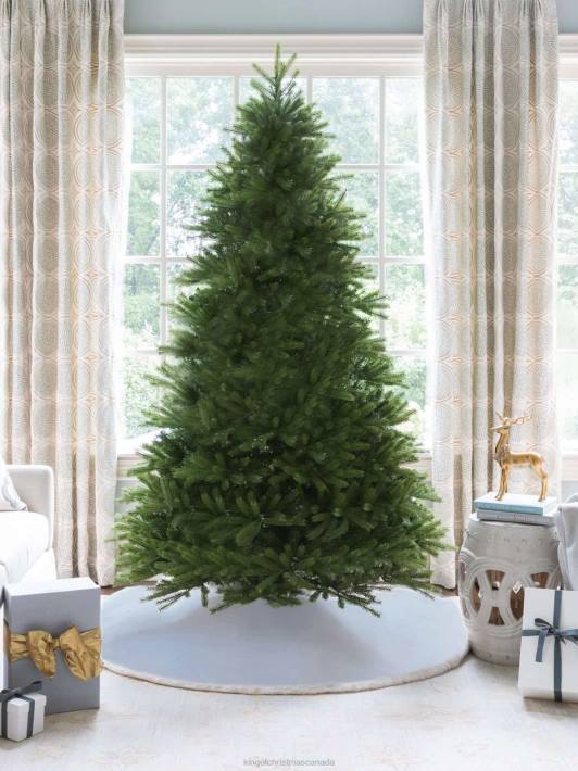 King of Christmas Accessories OPEN BOX 7.5' Fraser Fir Quick-Shape Artificial Christmas Tree Unlit DBVN42